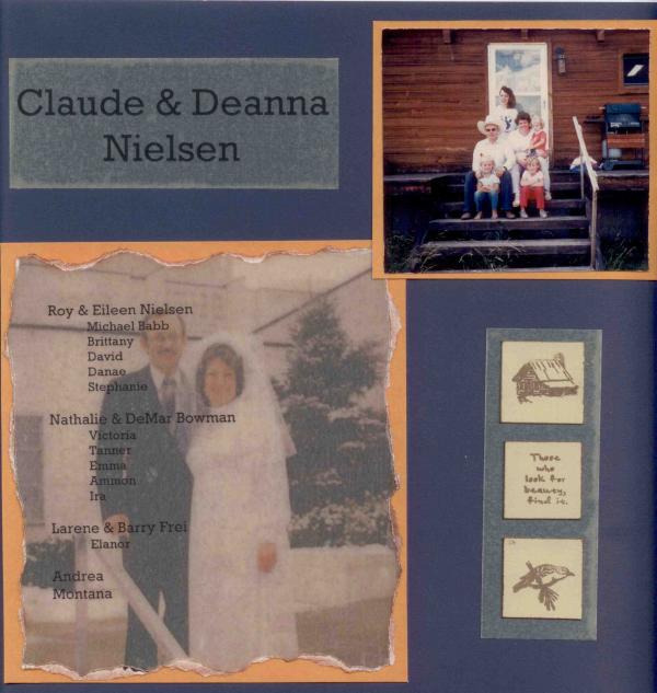 Claude & Deanna Nielsen — Historical Family Album cover